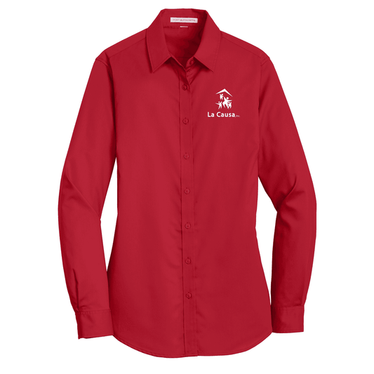 Port Authority® Women's SuperPro™ Twill Shirt
